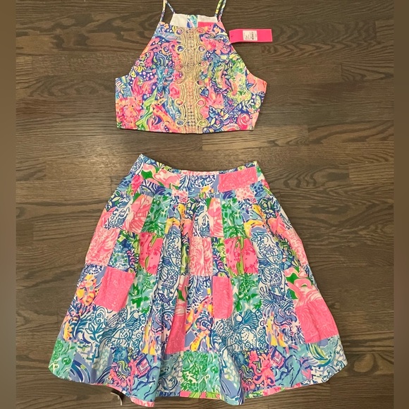 Lilly Pulitzer NWT Two piece Navia set Size 6 - Picture 7 of 8